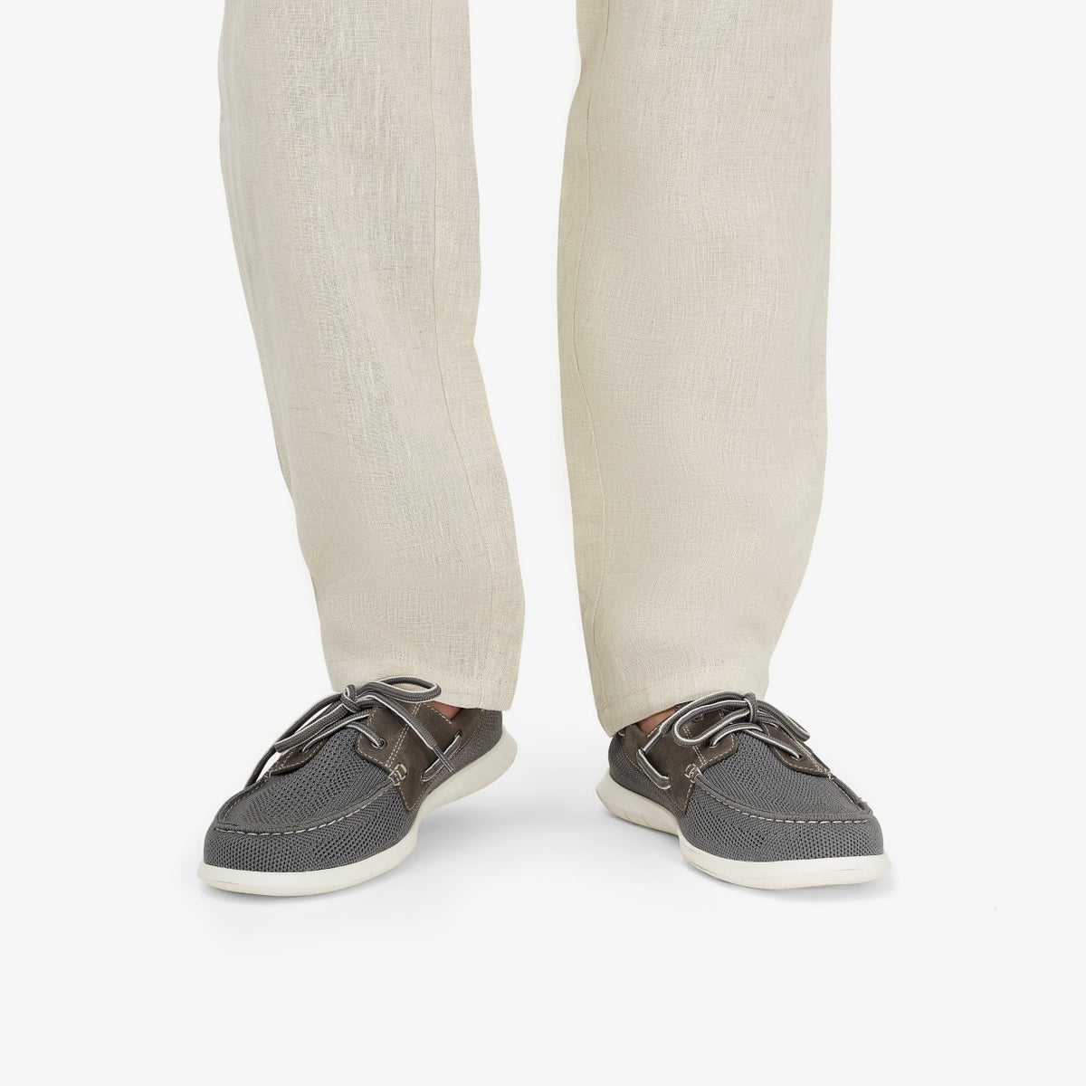 Clarks Flexway Tie Grey Combination