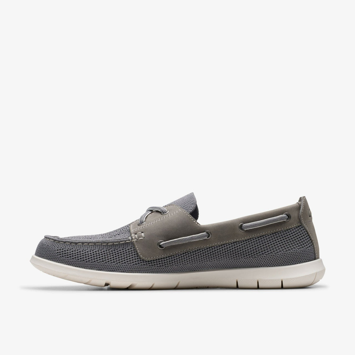 Clarks Flexway Tie Grey Combination
