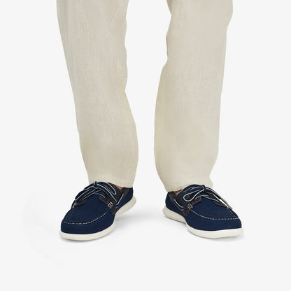 Clarks Flexway Tie Navy Combination