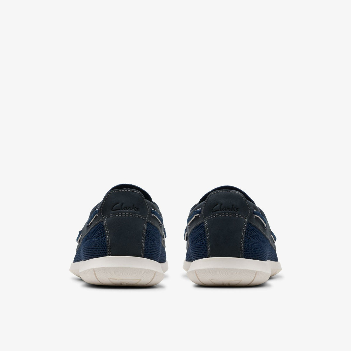 Clarks Flexway Tie Navy Combination