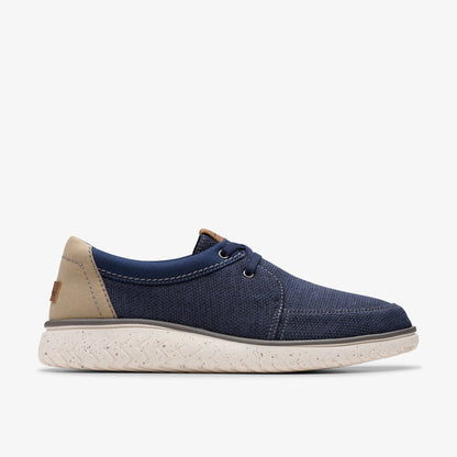 Clarks Relax Lite Lace Navy Combination