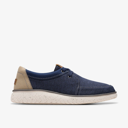 Clarks Relax Lite Lace Navy Combination