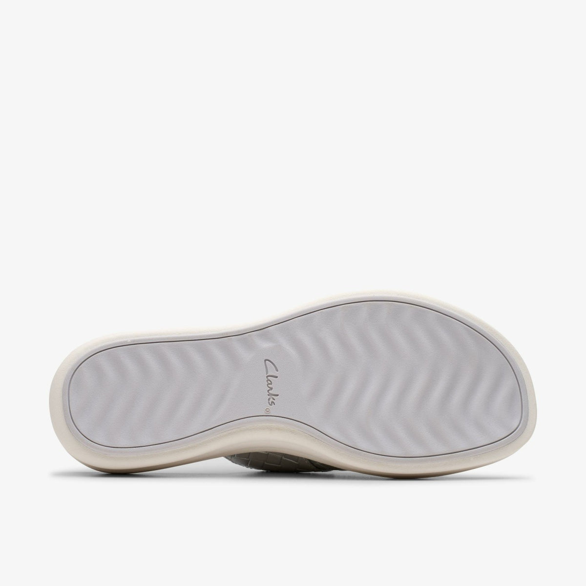 Clarks Drift Buckle Silver Metallic