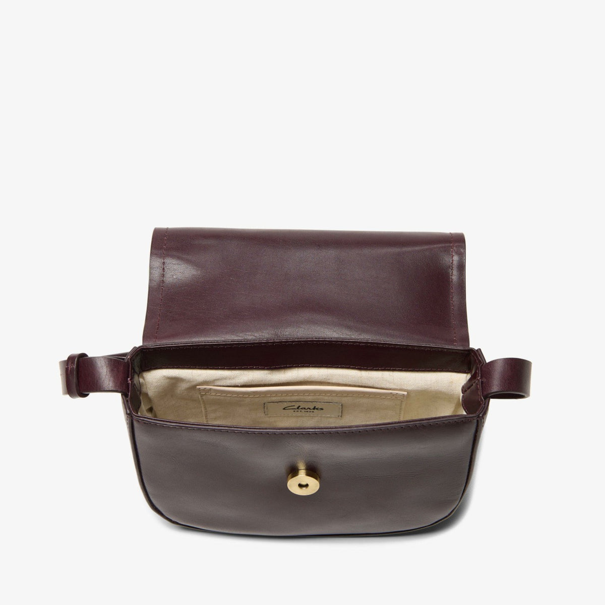 Clarks Casual Cross 3 Wine Leather