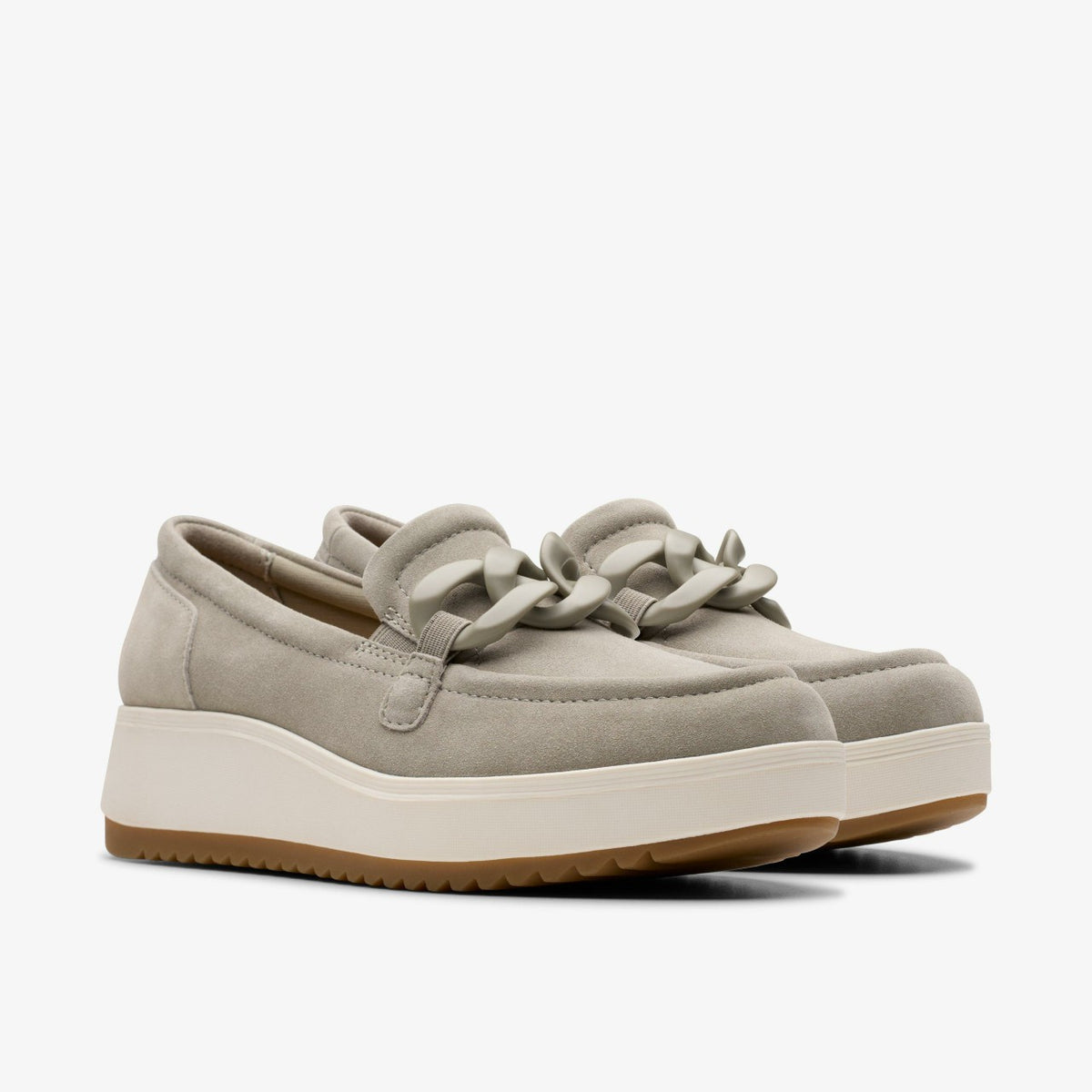 Clarks Zylah May Stone Suede