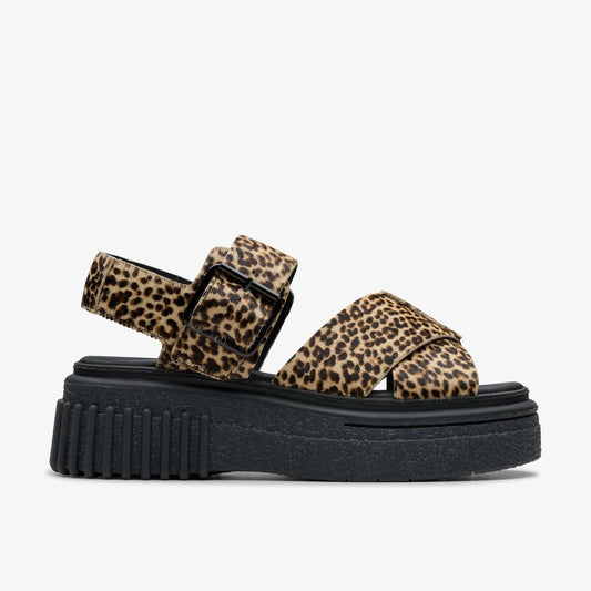 Clarks Evamar Wish Leopard Print