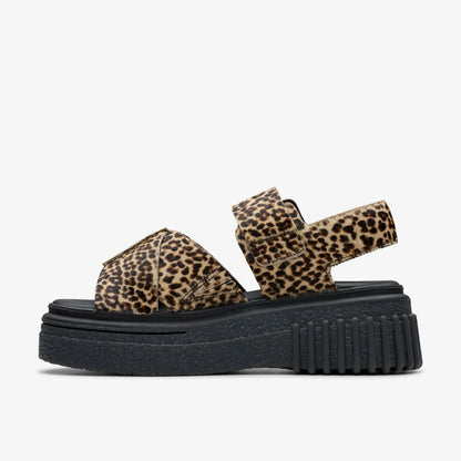 Clarks Evamar Wish Leopard Print