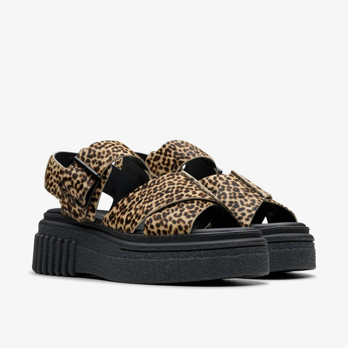 Clarks Evamar Wish Leopard Print