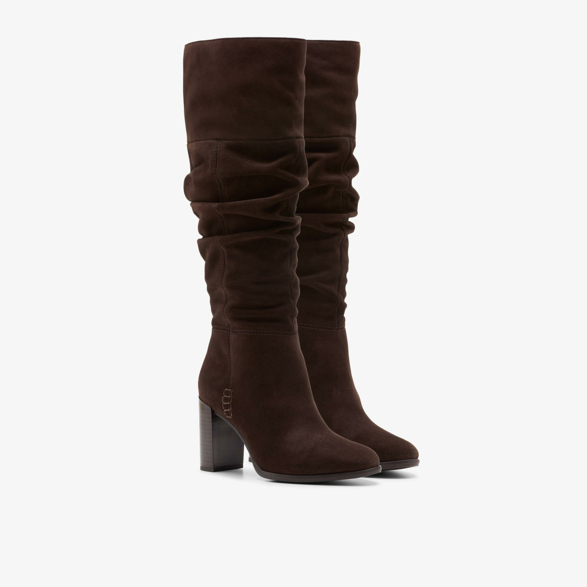 Clarks Freva 85 Slouch Dark Brown Suede