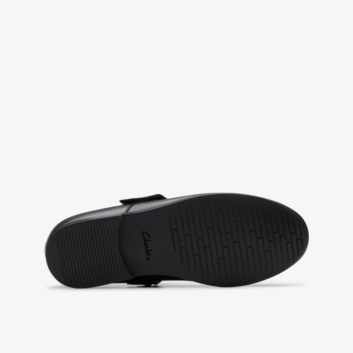 Clarks Finja Tap Older Black Leather