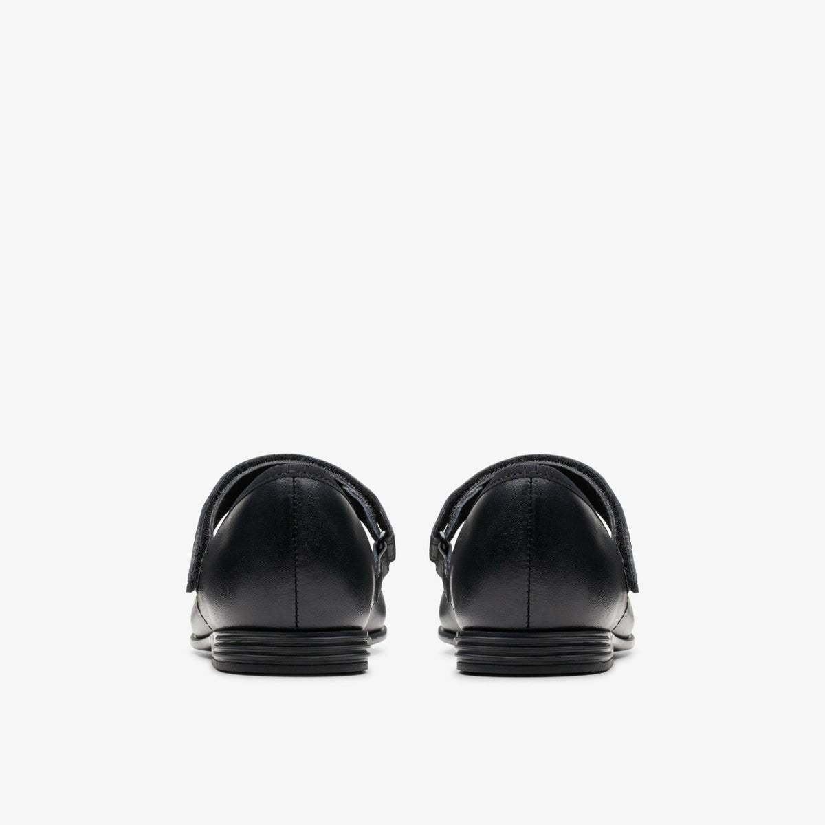 Clarks Finja Tap Older Black Leather