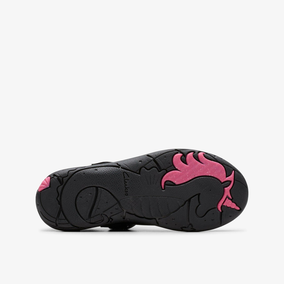 Clarks Relda Wish Kid Black Leather