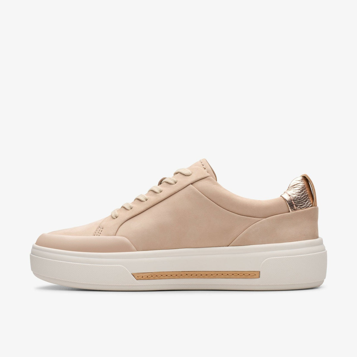 Clarks Hollyhock Zip Sand Nubuck