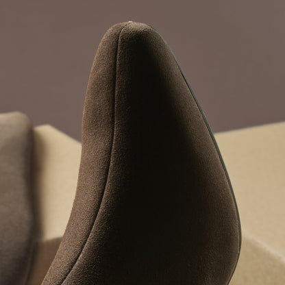 Clarks Edina Tall Dark Brown Suede