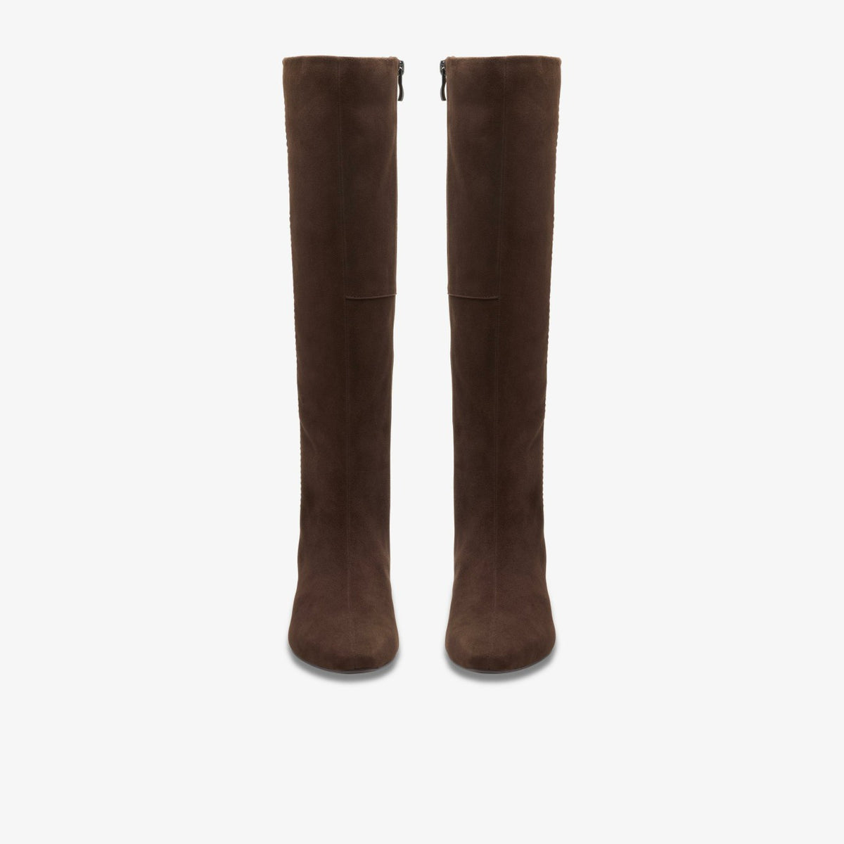 Clarks Edina Tall Dark Brown Suede