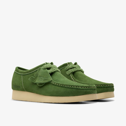 Clarks Wallabee 2604 Green Suede