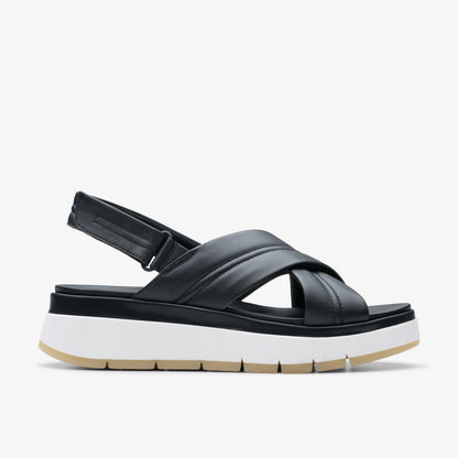 Clarks Tuscan Cross Black Leather
