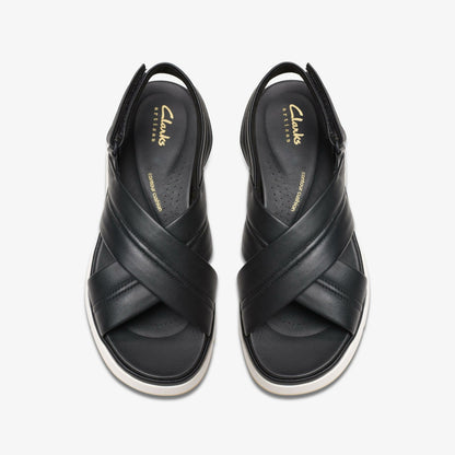 Clarks Tuscan Cross Black Leather
