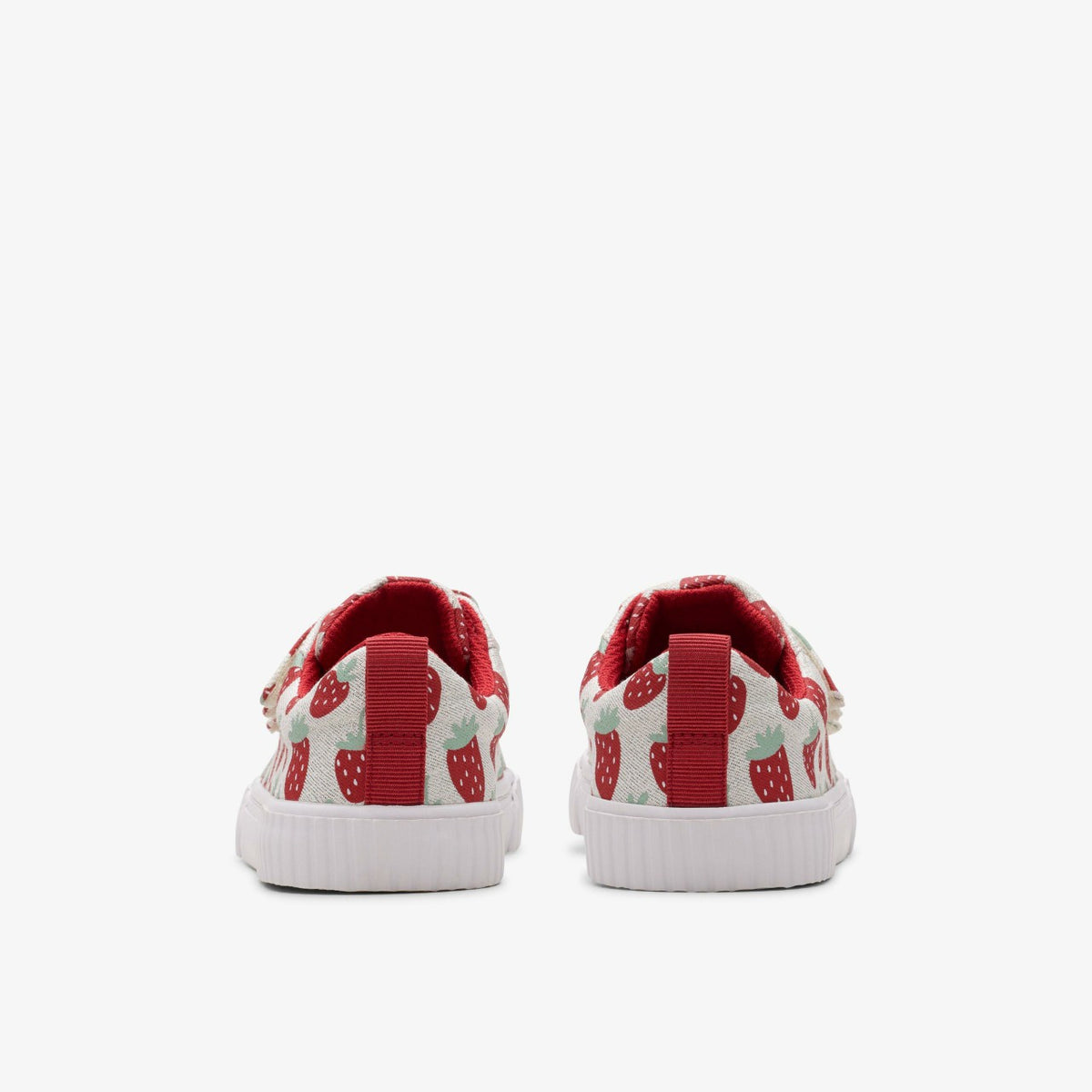 Clarks Foxing Fraise Kid Cotton Metallic