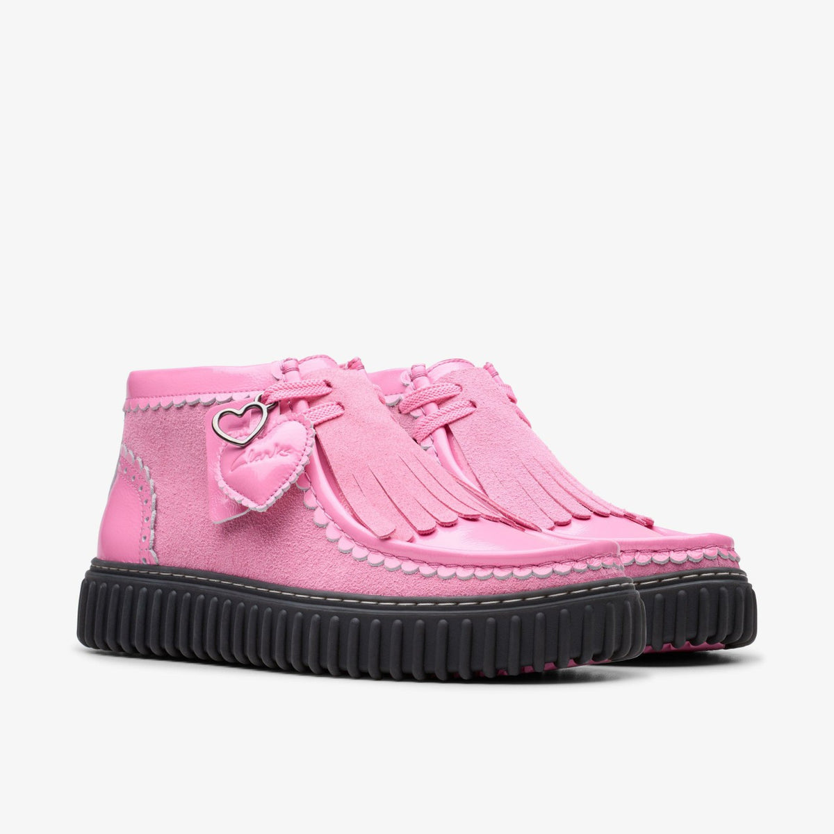 Clarks Torhill Heart Pink Combination