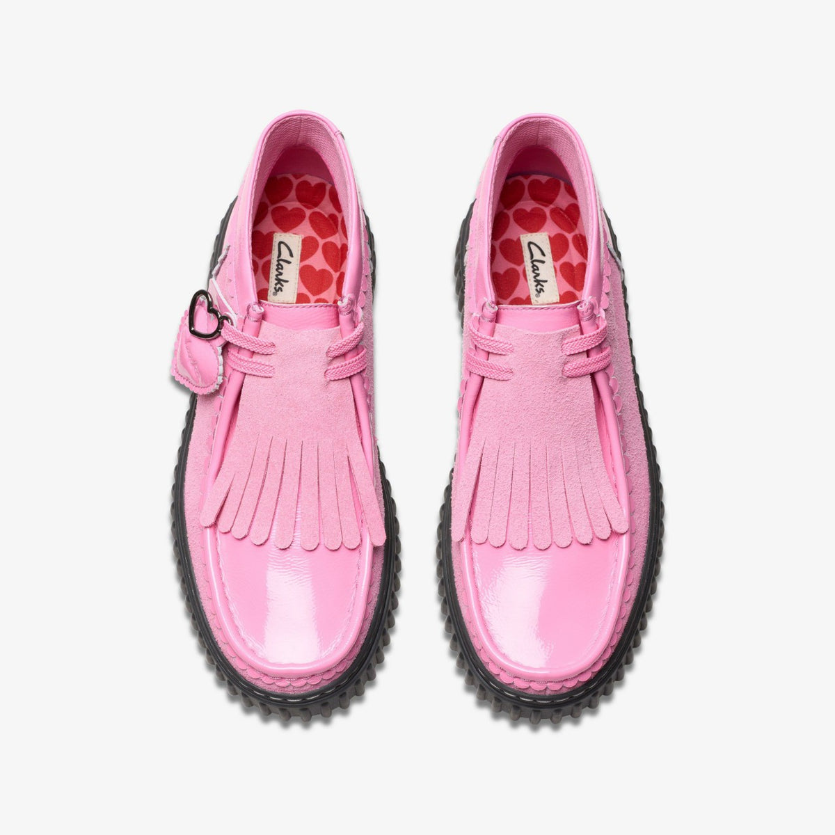 Clarks Torhill Heart Pink Combination