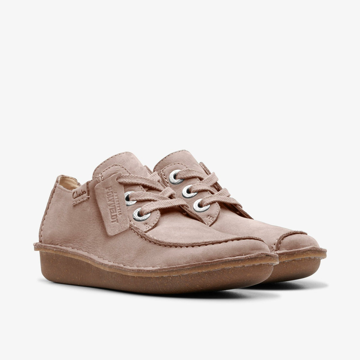 Clarks Funny Dream Light Pink Suede