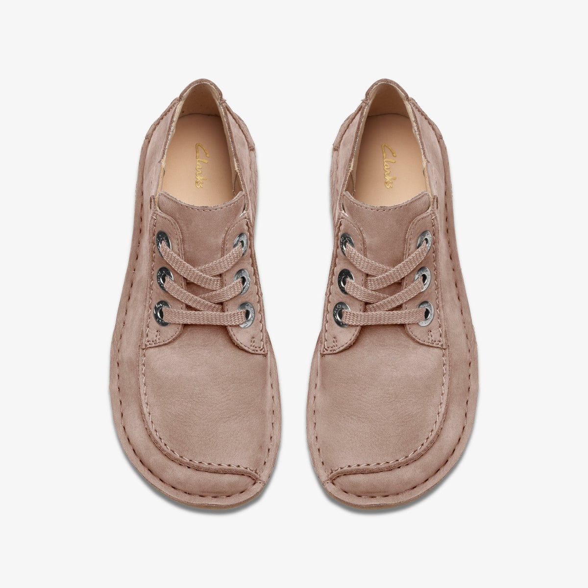 Clarks Funny Dream Light Pink Suede