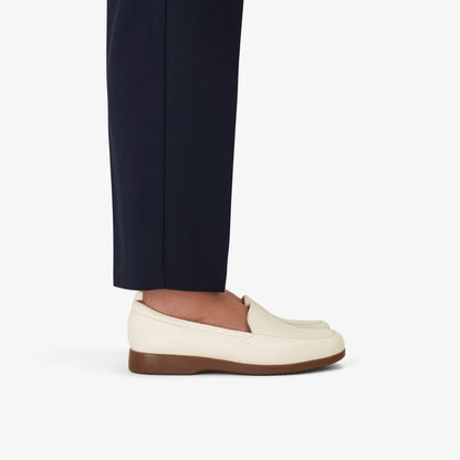 Clarks Georgia Cream Leather