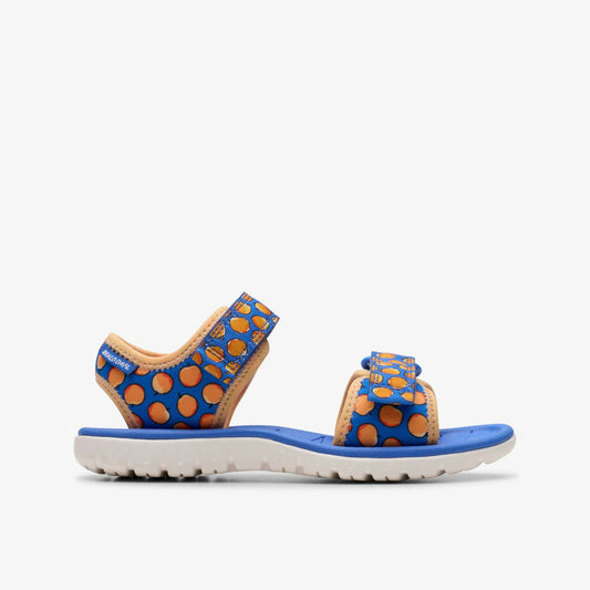Clarks Roald Dahl James & the Giant Peach Surfing Air Kid Blue