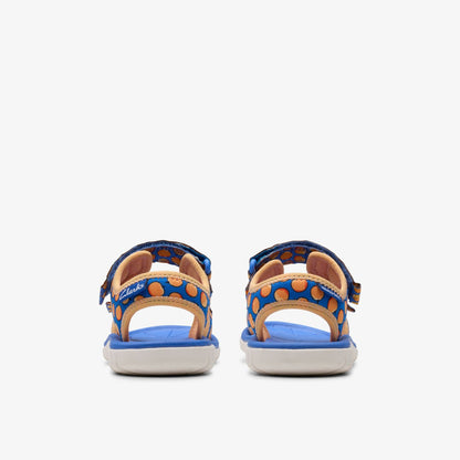 Clarks Roald Dahl James & the Giant Peach Surfing Air Kid Blue