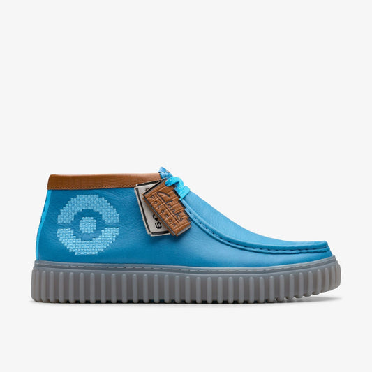 Clarks Torhill Explore Blue Leather