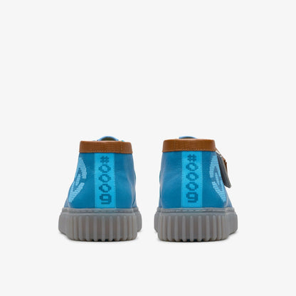 Clarks Torhill Explore Blue Leather
