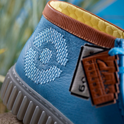 Clarks Torhill Explore Blue Leather