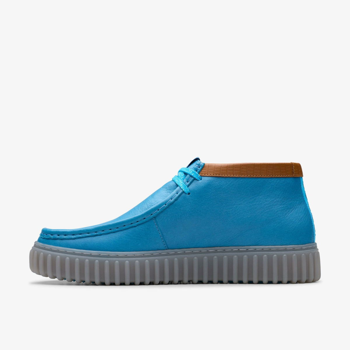 Clarks Torhill Explore Blue Leather