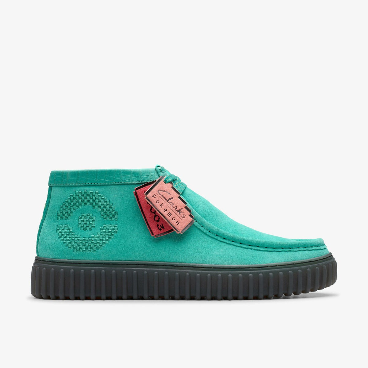 Clarks Torhill Explore Turquoise Suede