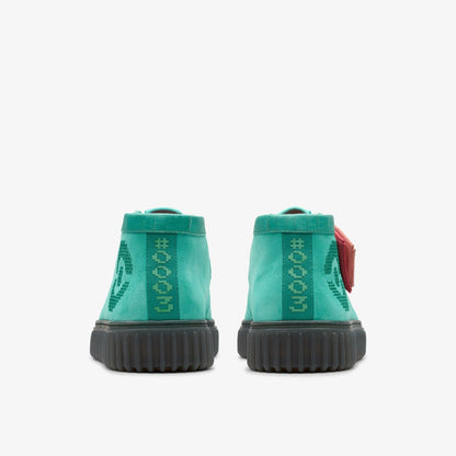 Clarks Torhill Explore Turquoise Suede