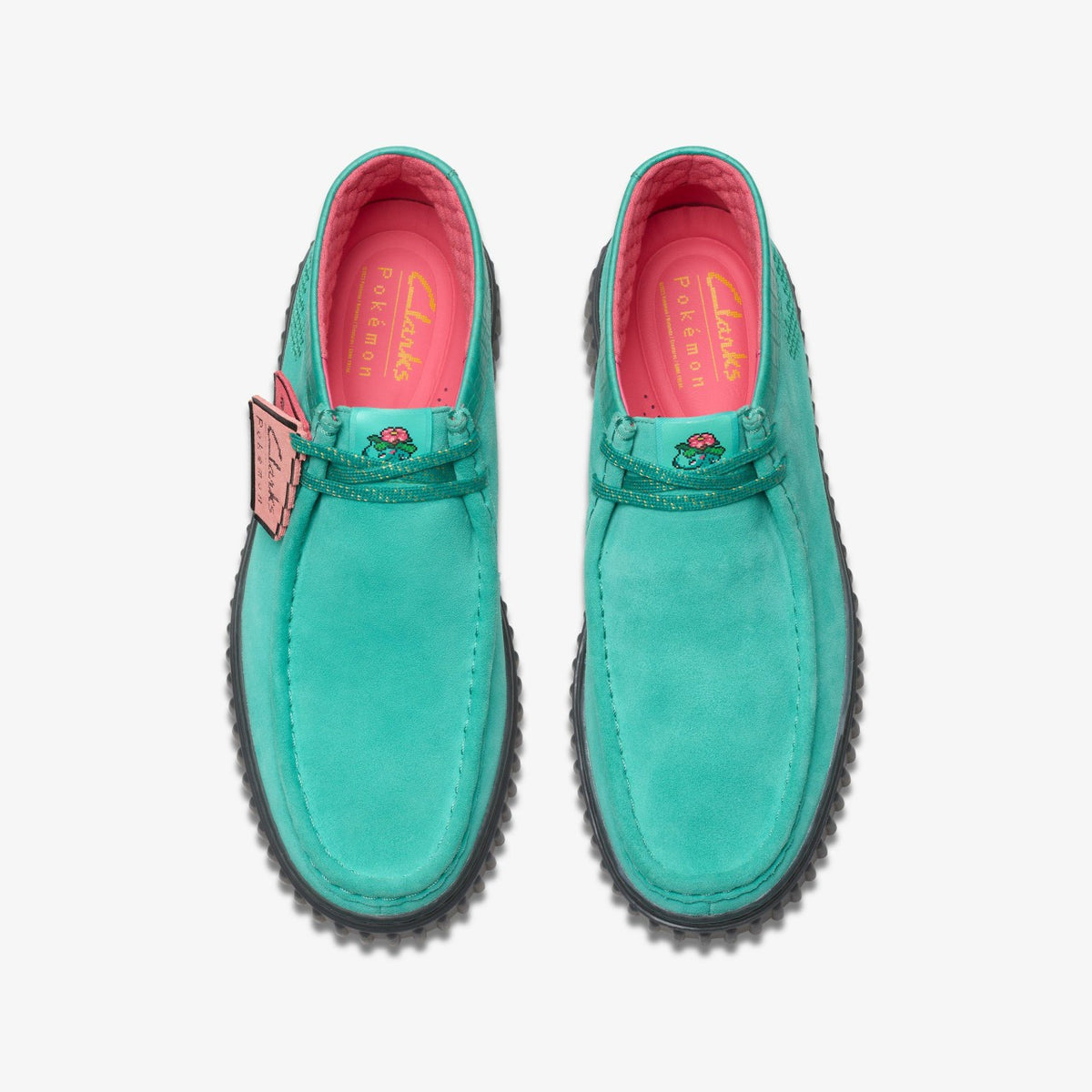 Clarks Torhill Explore Turquoise Suede