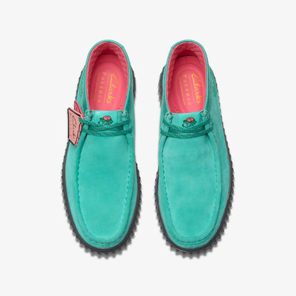 Clarks Torhill Explore Turquoise Suede