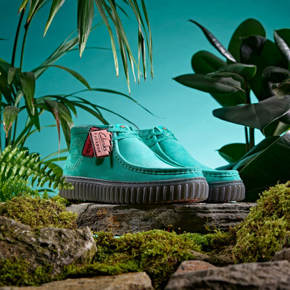 Clarks Torhill Explore Turquoise Suede