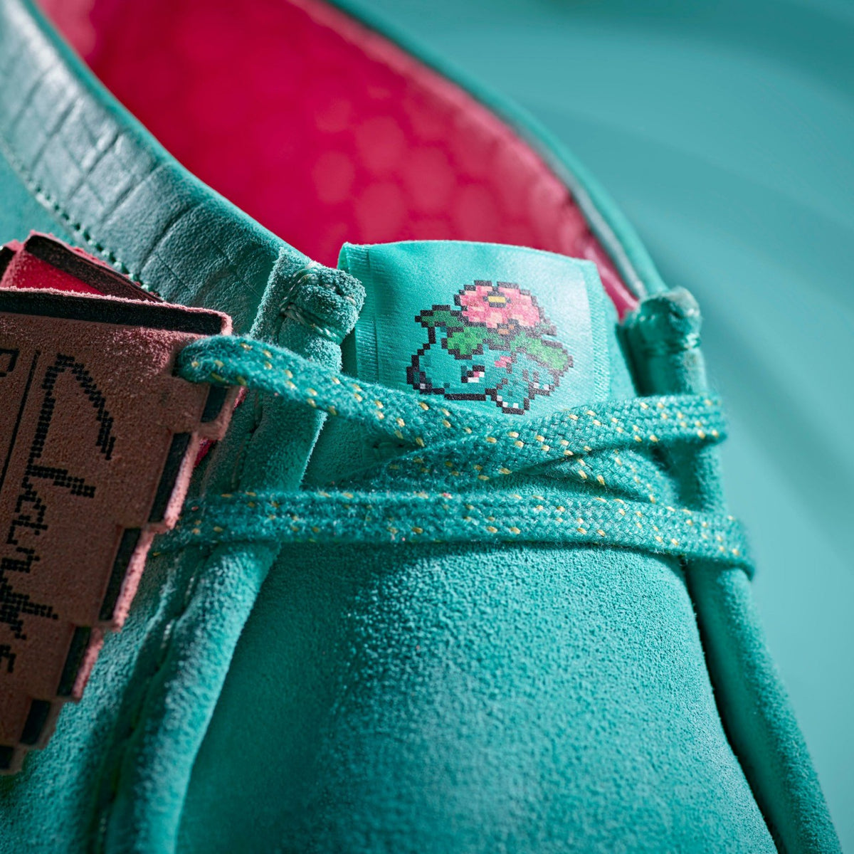 Clarks Torhill Explore Turquoise Suede