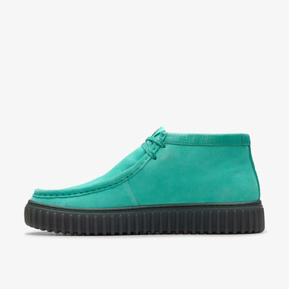 Clarks Torhill Explore Turquoise Suede