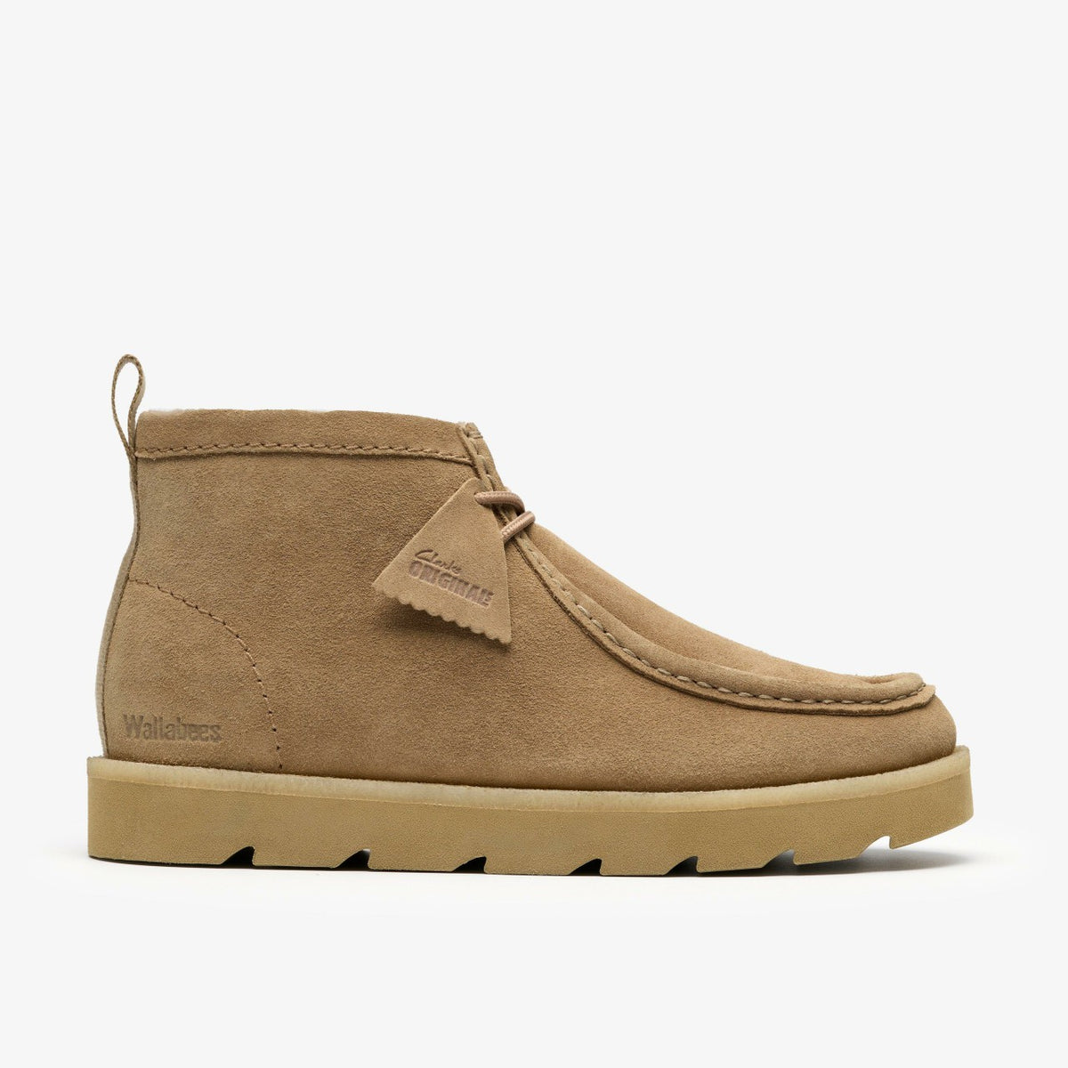 Clarks Meare Walla Boot Dark Sand Warmlined