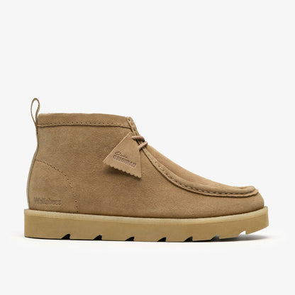 Clarks Meare Walla Boot Dark Sand Warmlined