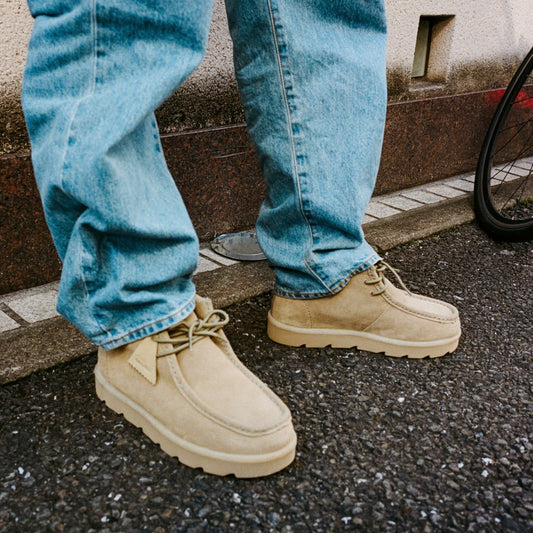 Clarks Meare Walla Boot Dark Sand Warmlined