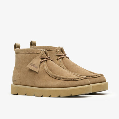 Clarks Meare Walla Boot Dark Sand Warmlined