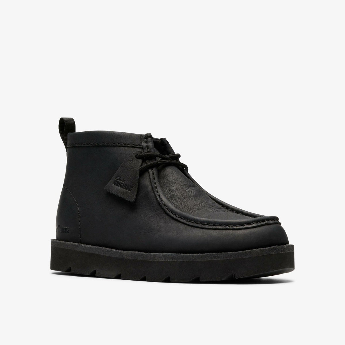 Clarks Meare Walla Boot Black Nubuck