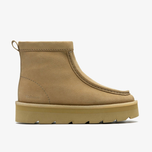 Clarks Meare Rooey Dark Sand Warmlined