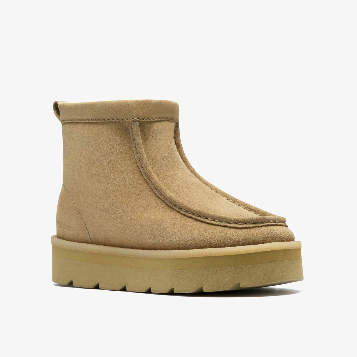 Clarks Meare Rooey Dark Sand Warmlined