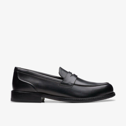Clarks Craft Arlo Lo Black Leather