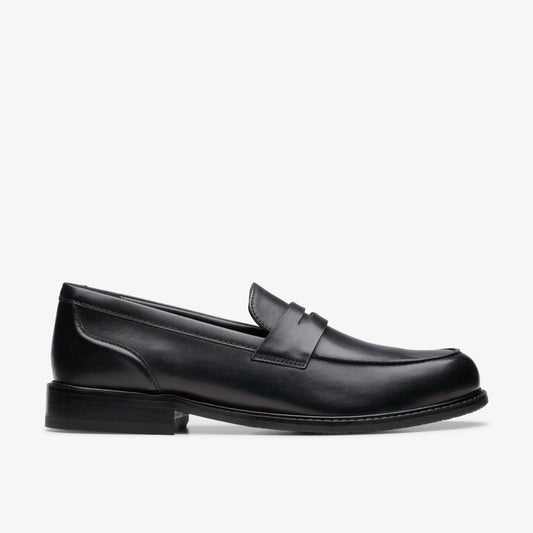 Clarks Craft Arlo Lo Black Leather